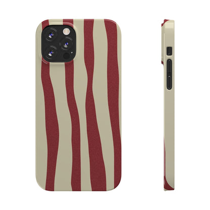Custom Case (Red Lines)