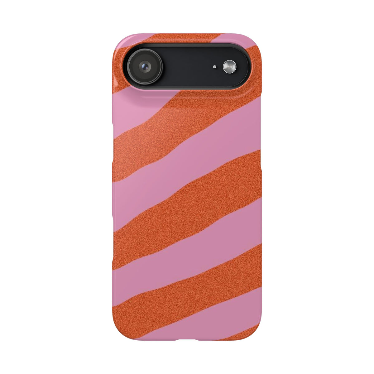 Slim Case – Orange and Pink Lines