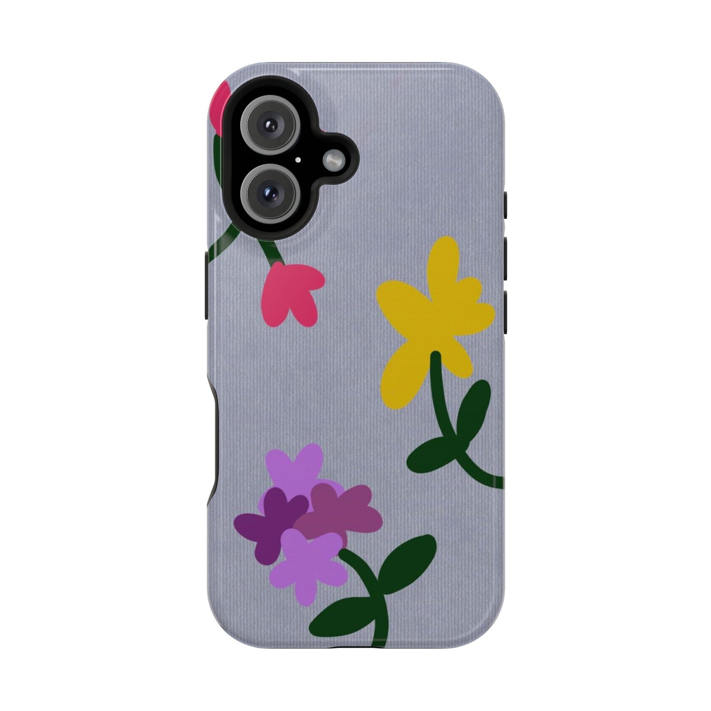 Magnetic Phone Case (Flowers)