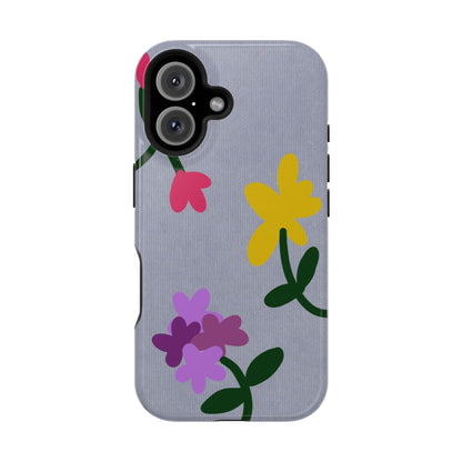 Magnetic Phone Case (Flowers)