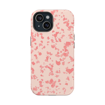 Phone Case (Pink Leaves)