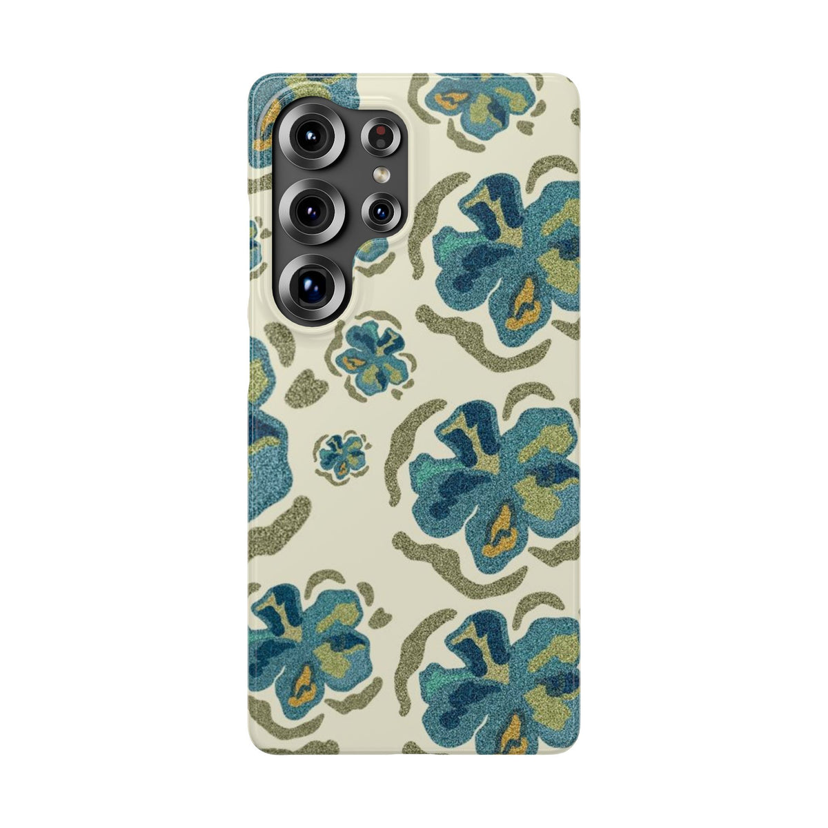 Slim Case – Blue Flowers