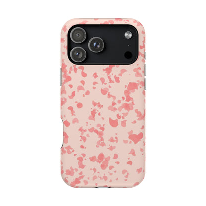 Phone Case (Pink Leaves)