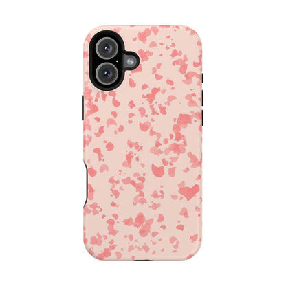 Phone Case (Pink Leaves)