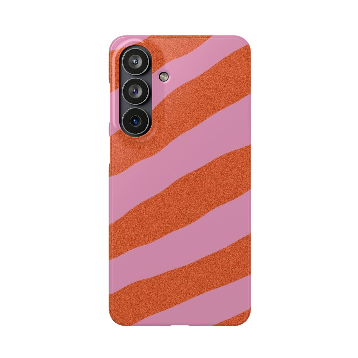 Slim Case – Orange and Pink Lines