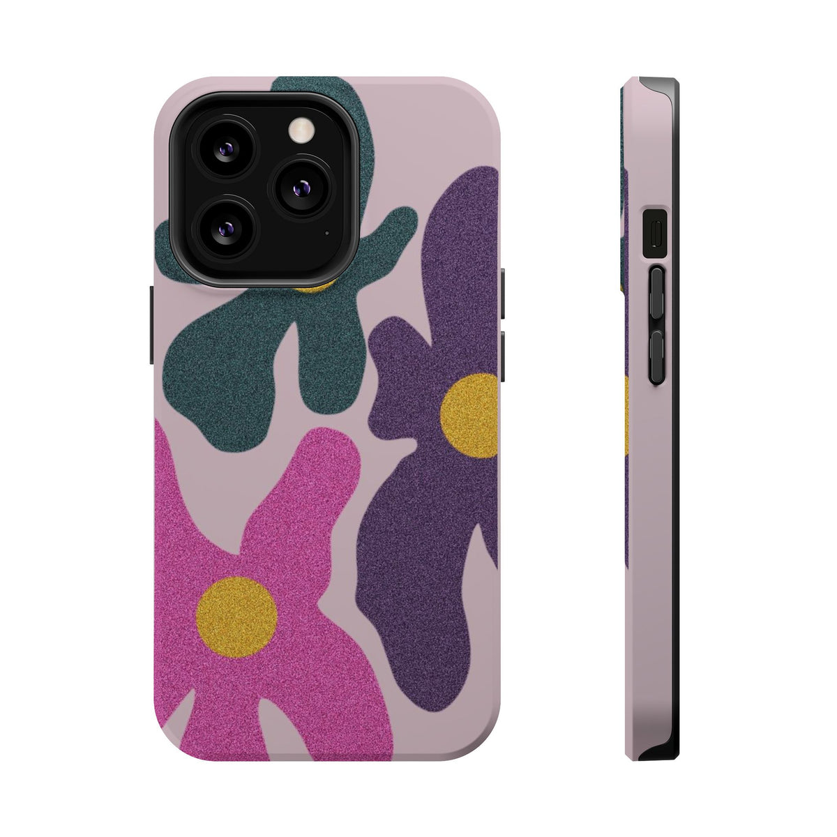 Magnetic Phone Case (Flowers)